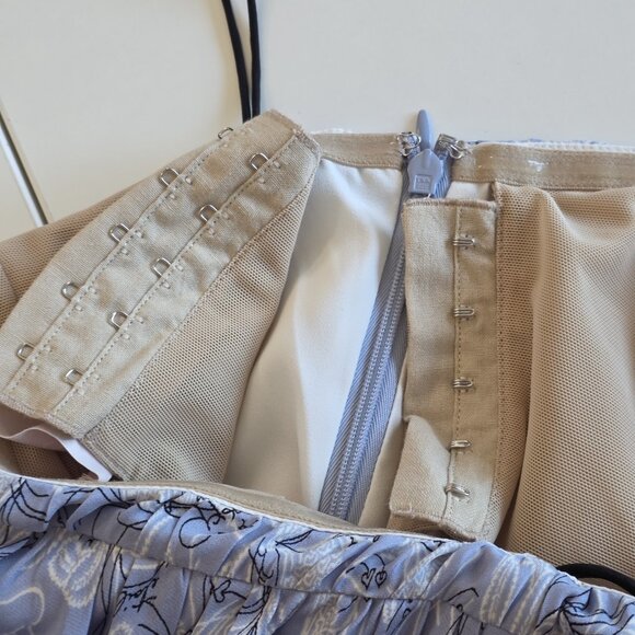 Cinq A Sept Dress 2 Patchwork Floral Sleeveless Assymetric Fairycore Boho Lined - Picture 10 of 16